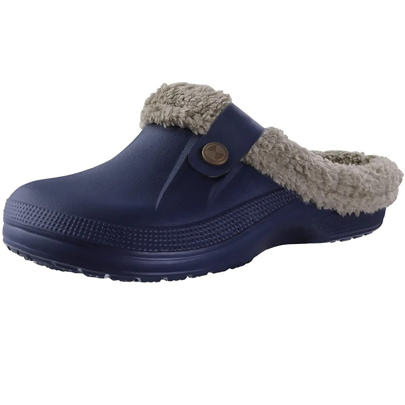 pantoufles d'hiver pour hommes - 36 / RoyalBlue