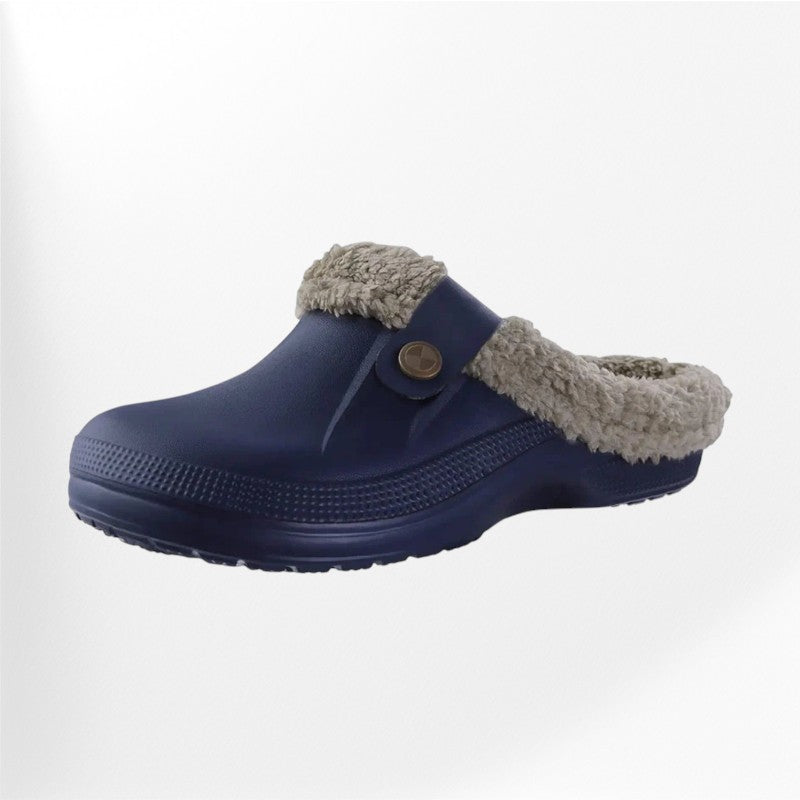 pantoufles d'hiver pour hommes - 37 / Black