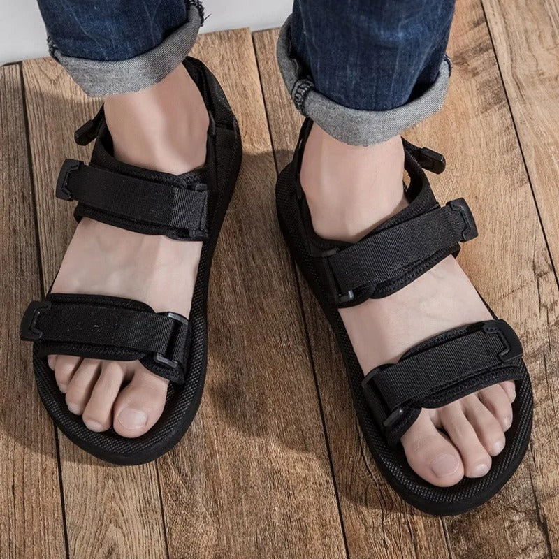 Sandales de marche pour homme été - 49 / Black