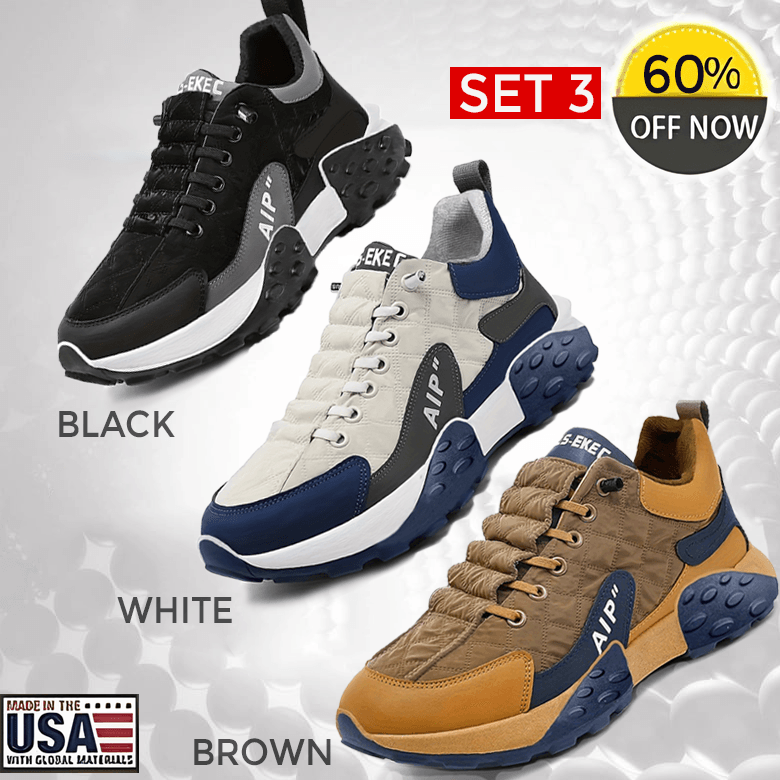Chaussures Orthopédique Homme de sport confort - Maximilian - Confort Orthopédique