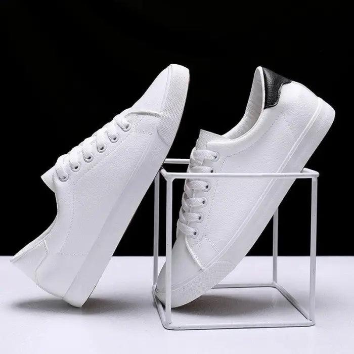 Chaussures Orthopédiques homme décontractées White - Confort Orthopédique
