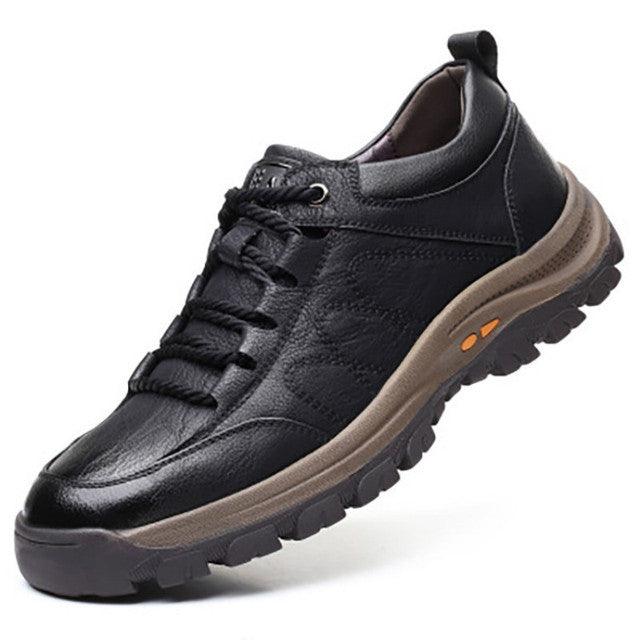 Chaussures Orthopédique hommes - Robert en Cuir Véritable - Confort Orthopédique