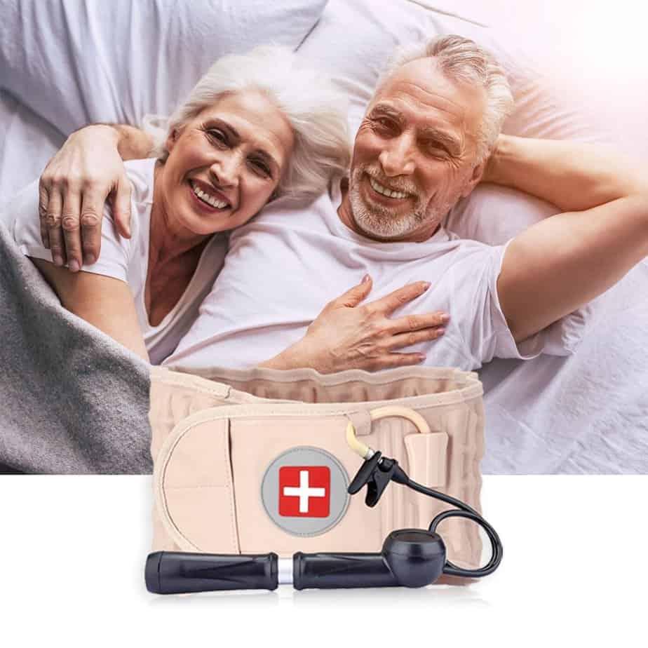 Ceinture de Décompression Lombaire Gonflable Stretch&Go Confort Orthopédique