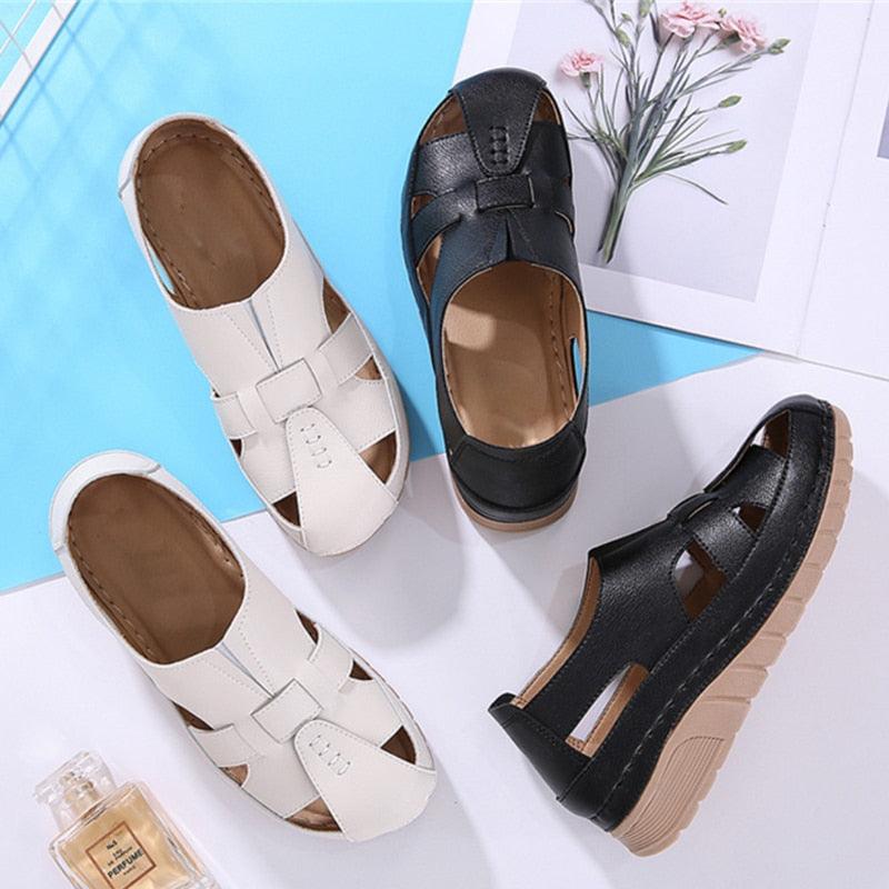 Chaussure à semelle compensée Unique Tigra Confort Orthopédique