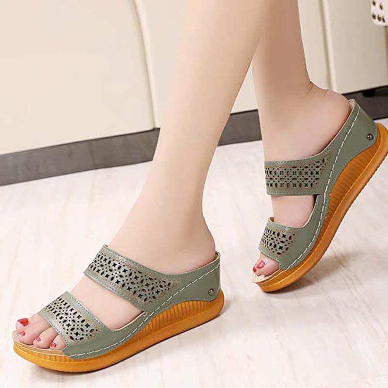 Sandales d'été pour femmes Vague Confort Orthopédique