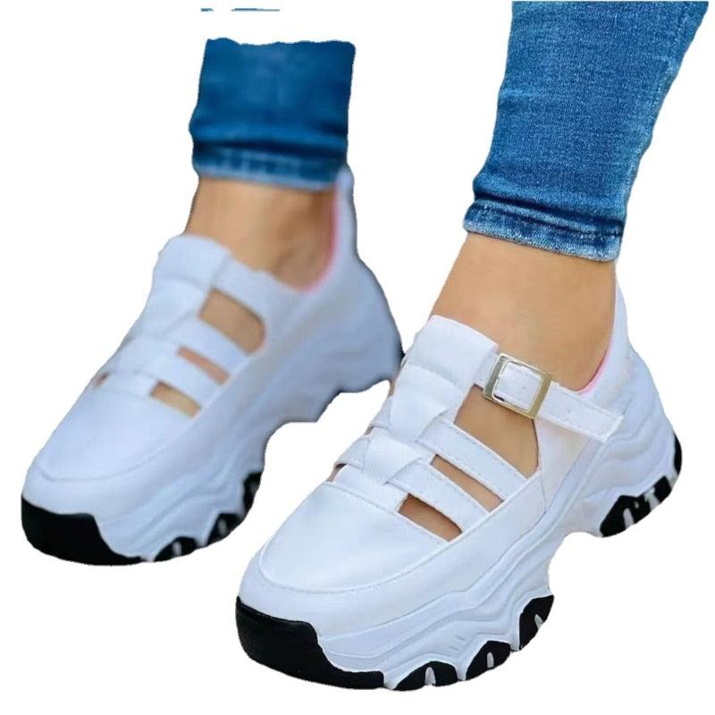 Chaussures orthopédiques respirantes à boucle évidée pour Femmes - Octopus Confort Orthopédique