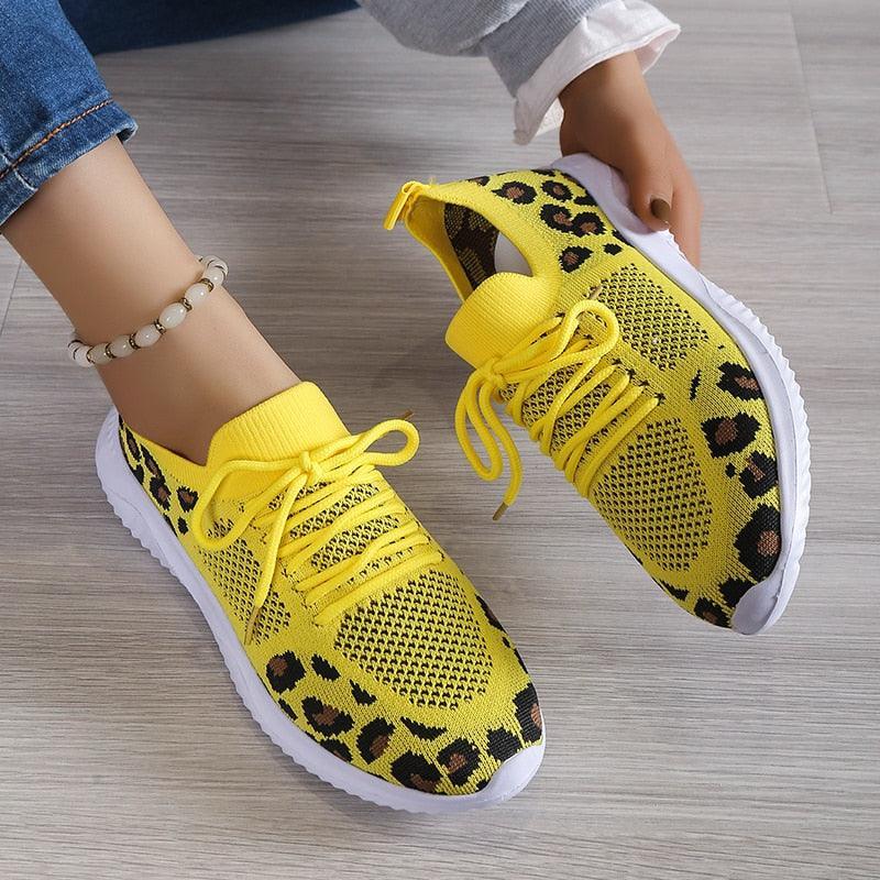 Chaussures Orthopédiques Femme Respirantes Slip On - Baskets Légères Maille Confort Fitness Running Noir