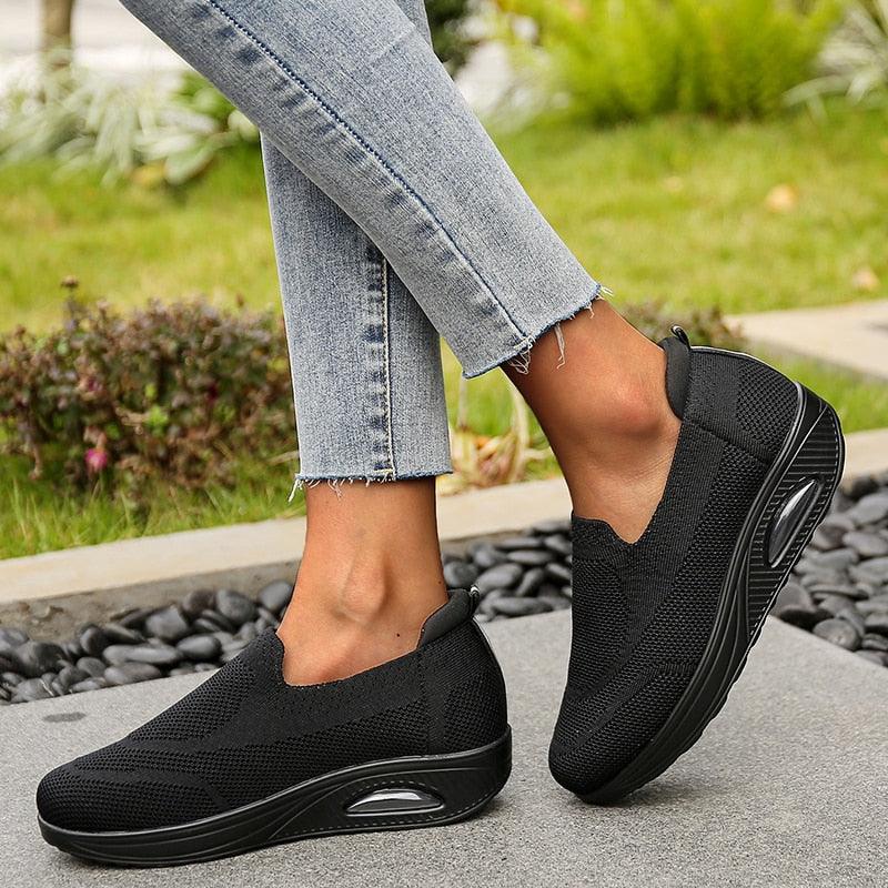 Chaussures orthopédiques vulcanisées pour femmes Kingo Confort Orthopédique