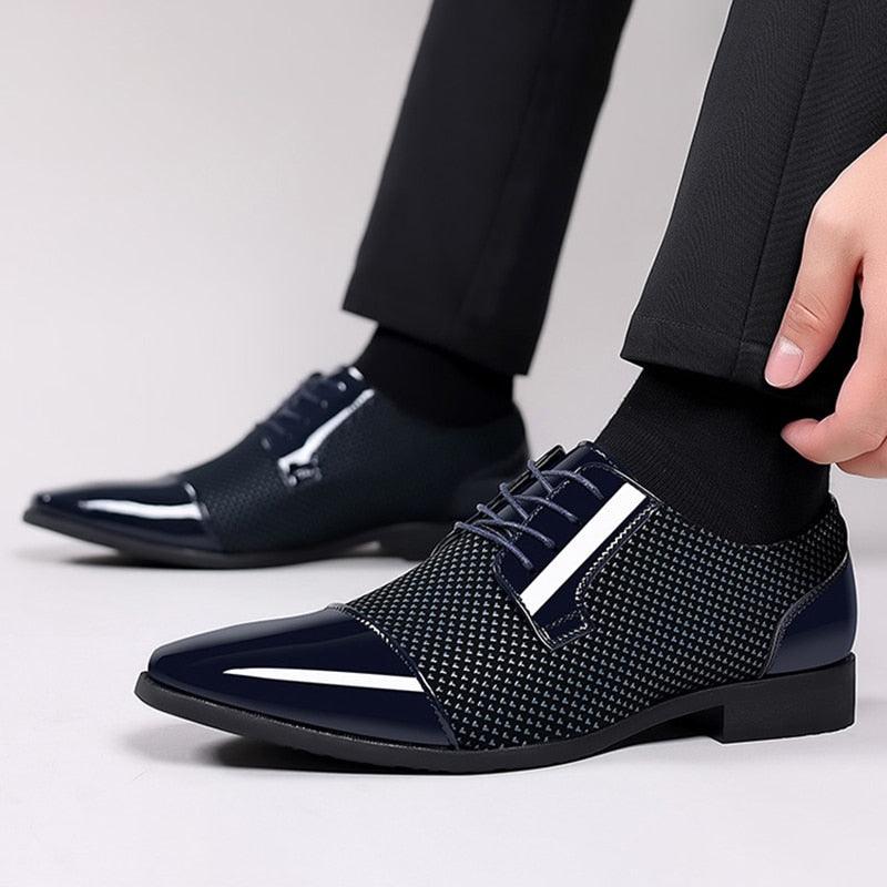 Chaussures classiques en cuir pour hommes - Formel - Confort Orthopédique