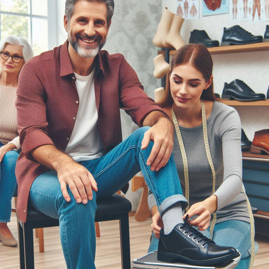 Comment choisir la bonne taille de chaussure orthopédique pour homme ? - Confort Orthopédique