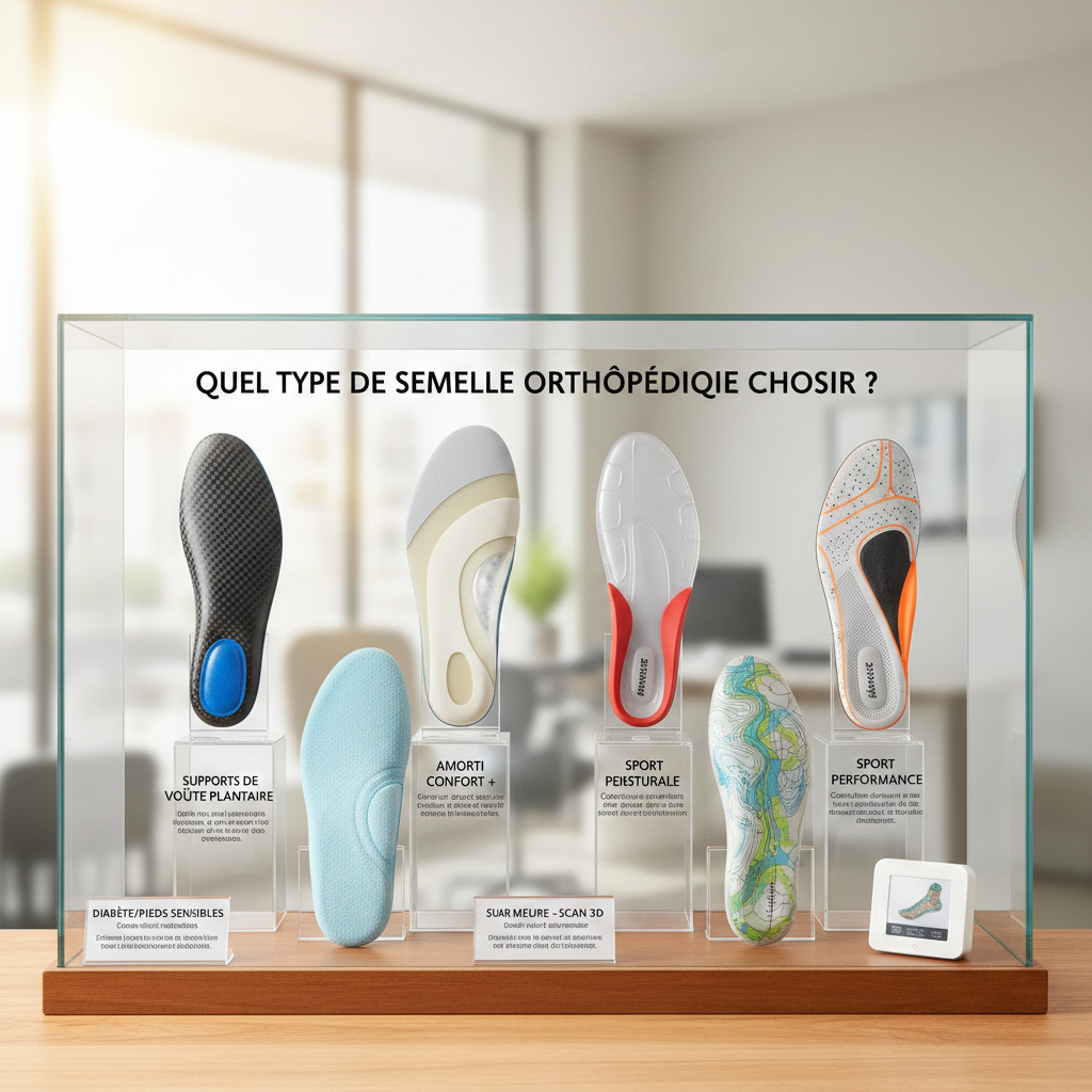 Quel type de semelle orthopédique choisir 