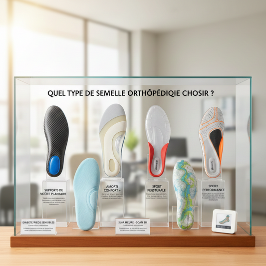 Quel type de semelle orthopédique choisir 