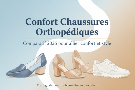 confort chaussures orthopédiques : Comparatif 2026 pour allier confort et style