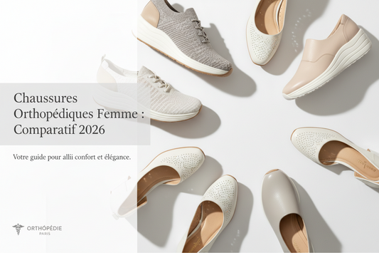 chaussures orthopédiques femme : Comparatif 2026 pour allier confort et style