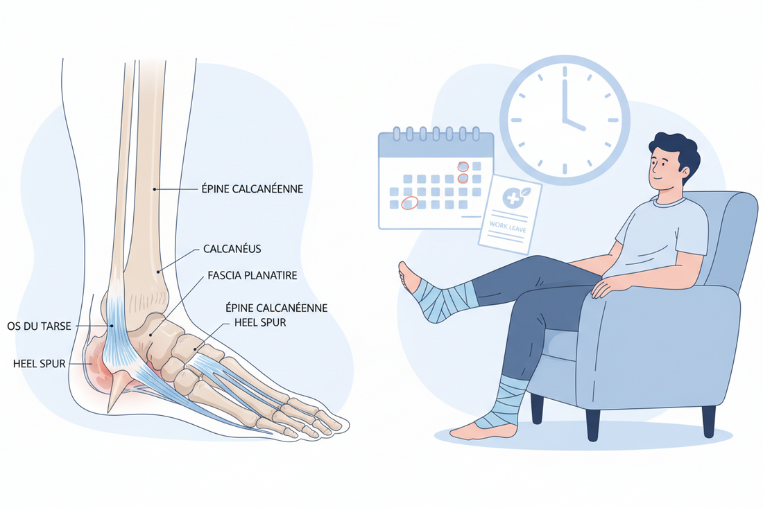 Epine Calcanéenne : Combien d'Arrêts de Travail Nécessaires ?