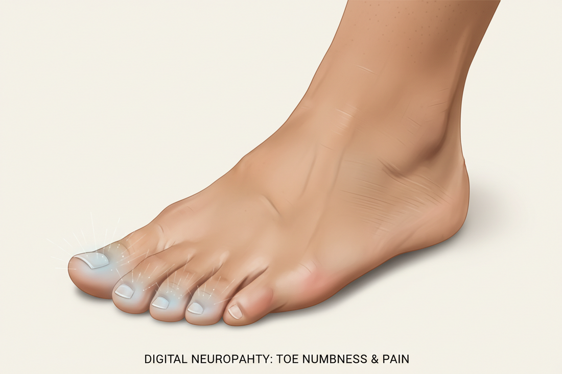 Guide complet sur l'engourdissement du doigt de pied : symptômes et solutions