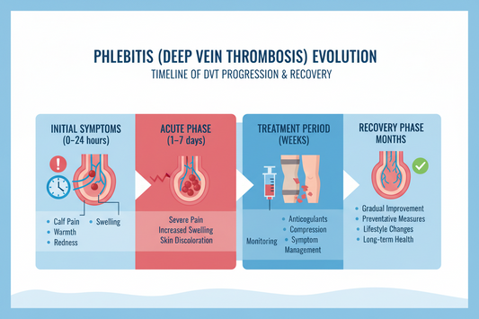 Guide complet : en combien de temps évolue une phlébite ?