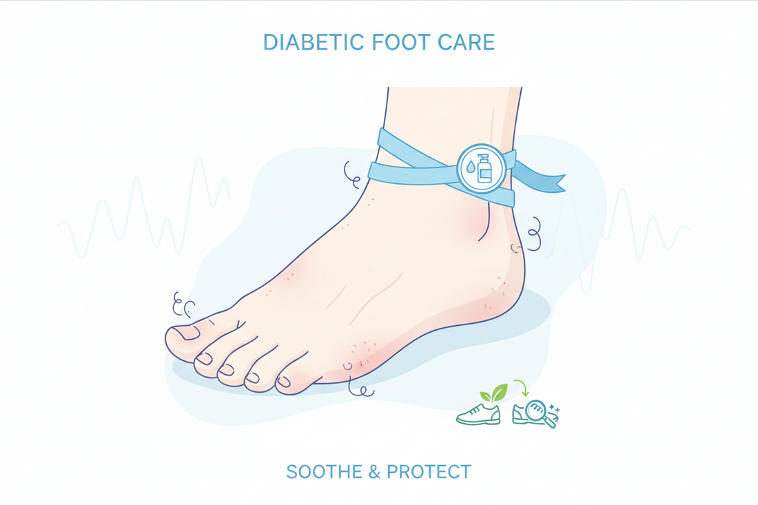 Guide complet : Pied qui gratte et diabète – conseils et astuces