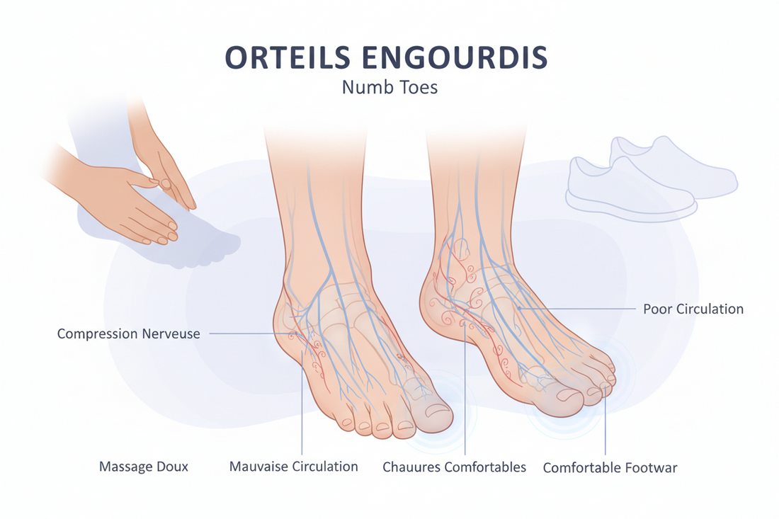 Orteils Engourdis : Guide Complet sur Causes, Conseils et Remèdes