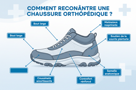 Comment reconnaître une chaussure orthopédique ?