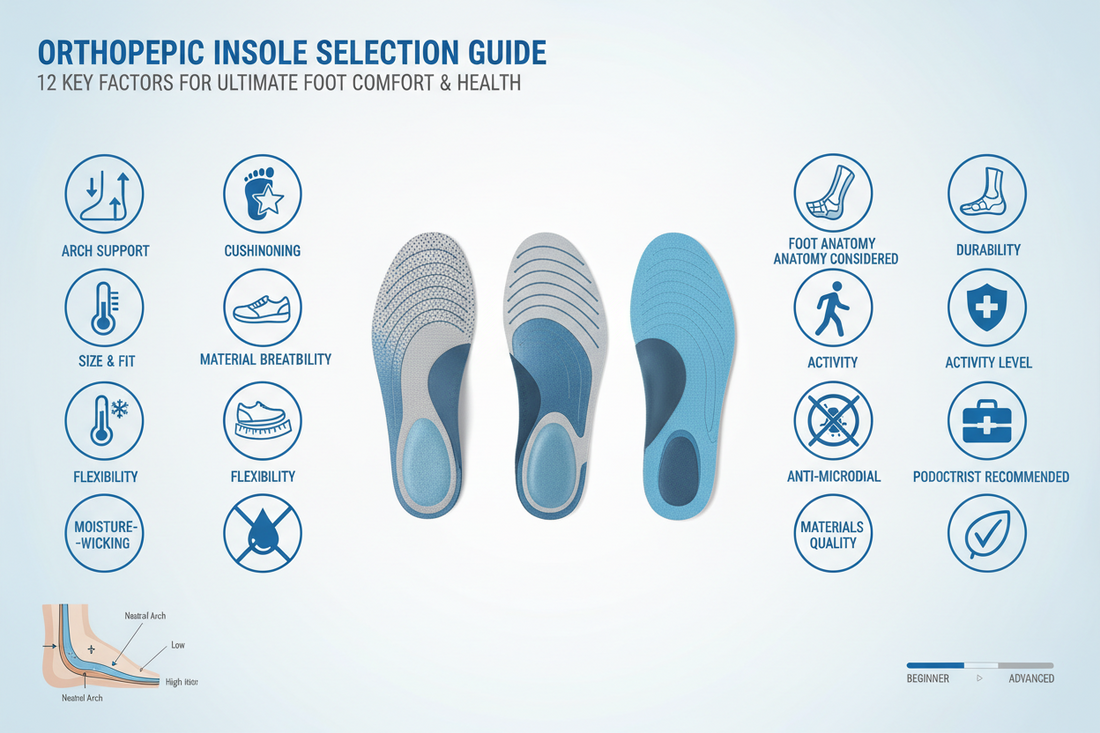 Les 12 clés pour choisir vos semelles orthopédiques : Guide expert