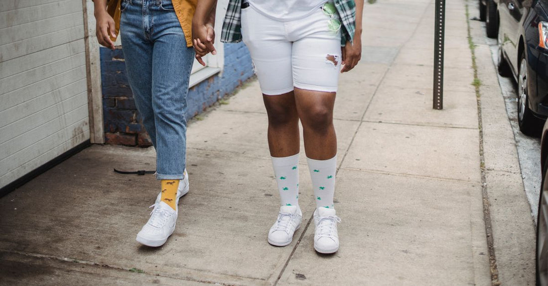 Comment intégrer les baskets chaussettes clinquantes à votre garde-robe ?
