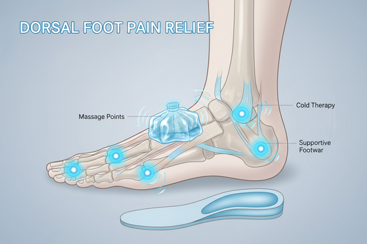 Soulager la douleur sur le dessus du pied : le guide complet