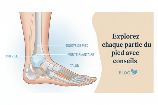 Guide complet : explorez chaque partie du pied avec conseils et astuces
