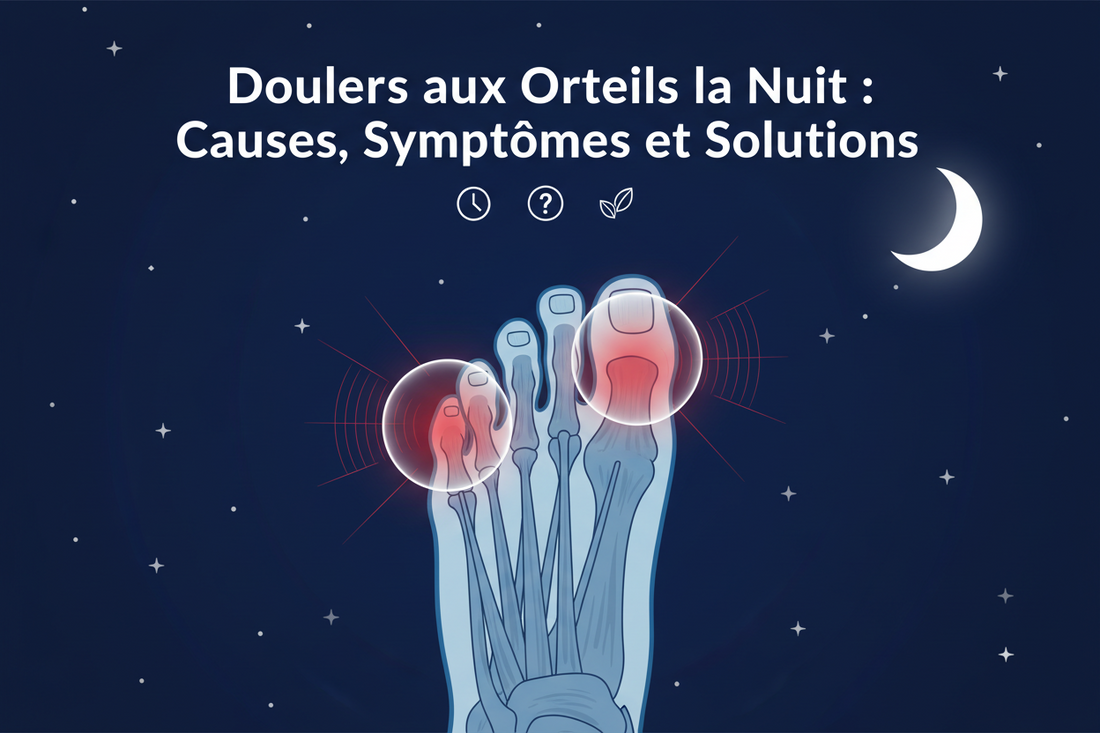 Douleurs aux Orteils la Nuit : Causes, Symptômes et Solutions