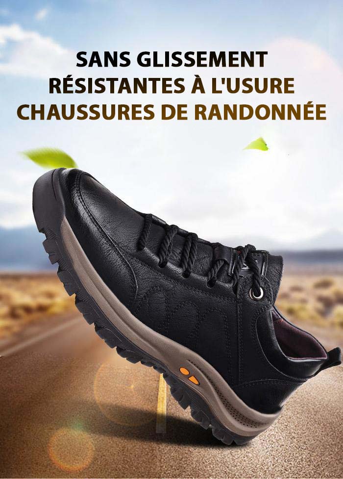 CHAUSSURES DE RANDONNÉE EXTÉRIEURES ANTIDÉRAPANTES - Confort Orthopédique