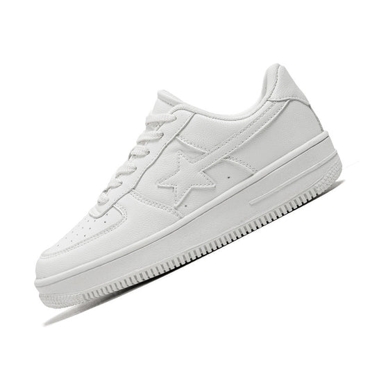 Chaussures orthopédiques hommes à LACETS EN CUIR TRIPLE BLANC pour Hommes