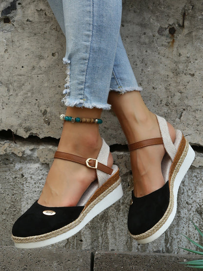 Espadrilles orthopédiques chic pour femmes - Marron / 37