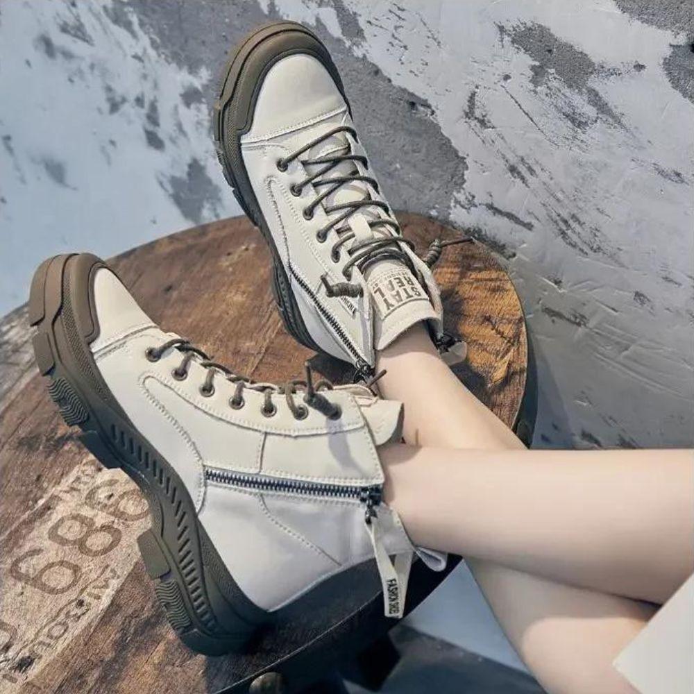 Élégantes Chaussures orthopédiques femme de sport montantes Alexandra - Confort Orthopédique