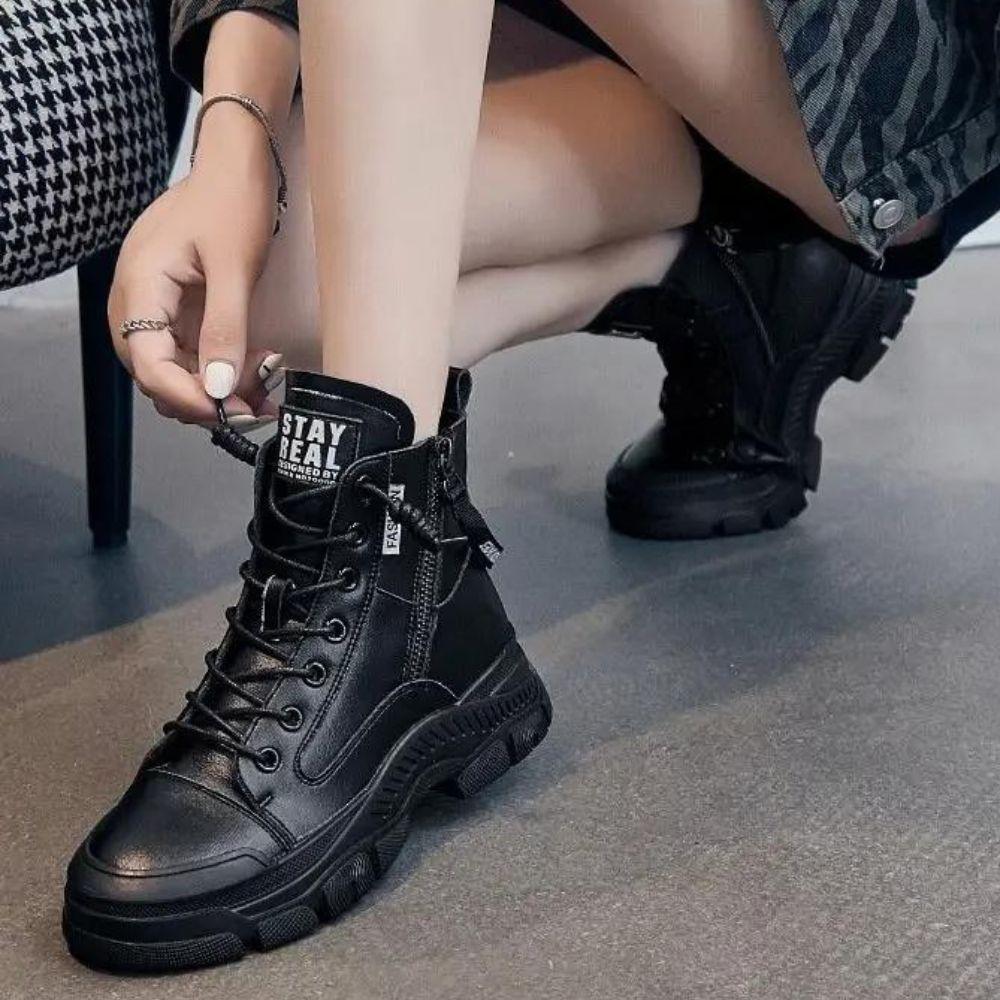 Élégantes Chaussures orthopédiques femme de sport montantes Alexandra - Confort Orthopédique