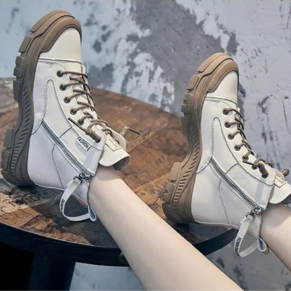 Élégantes Chaussures orthopédiques femme de sport montantes Alexandra - Confort Orthopédique