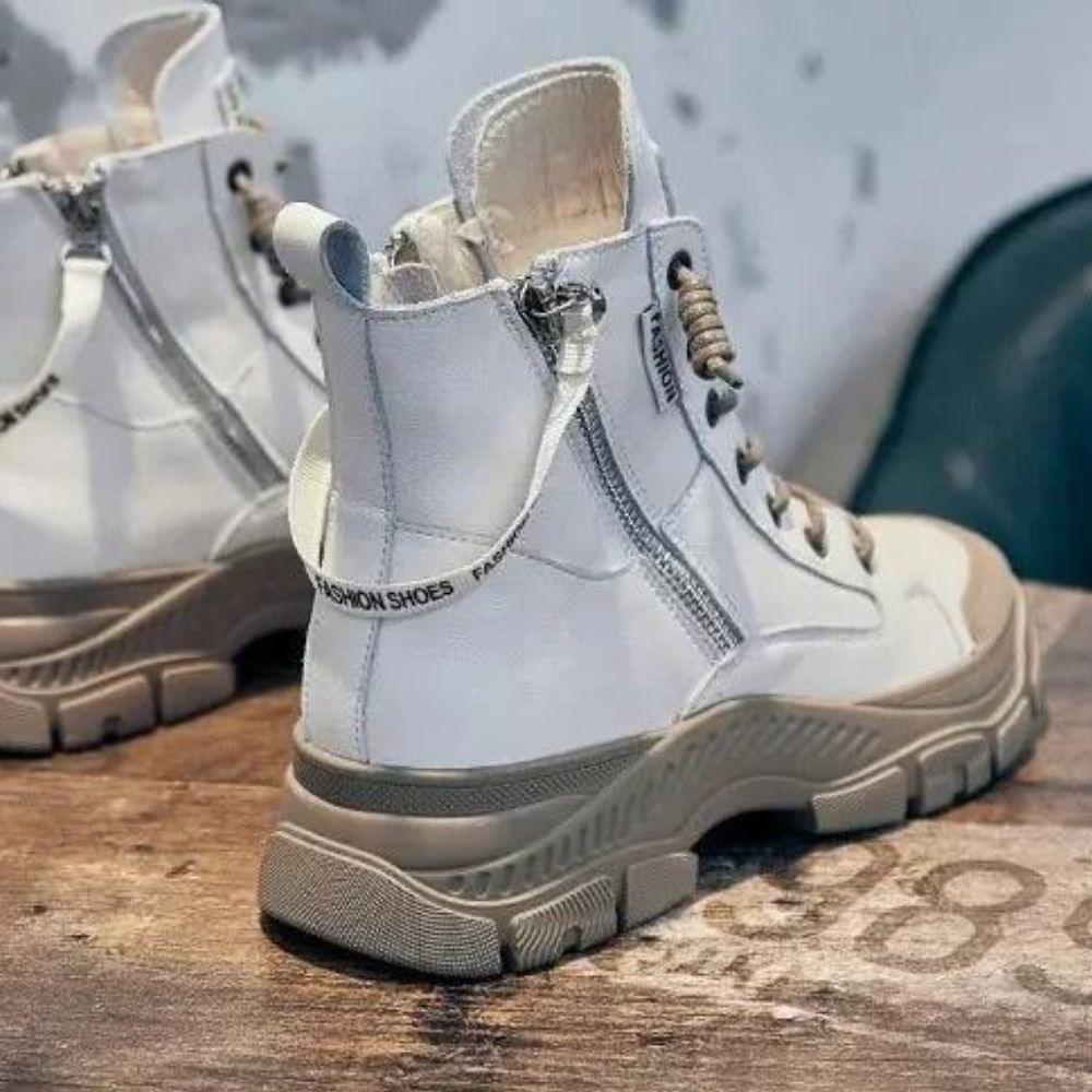 Élégantes Chaussures orthopédiques femme de sport montantes Alexandra - Confort Orthopédique