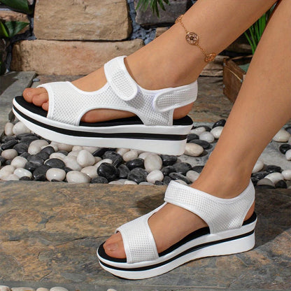 Sandales orthopédiques femme en Maille - Confort Orthopédique