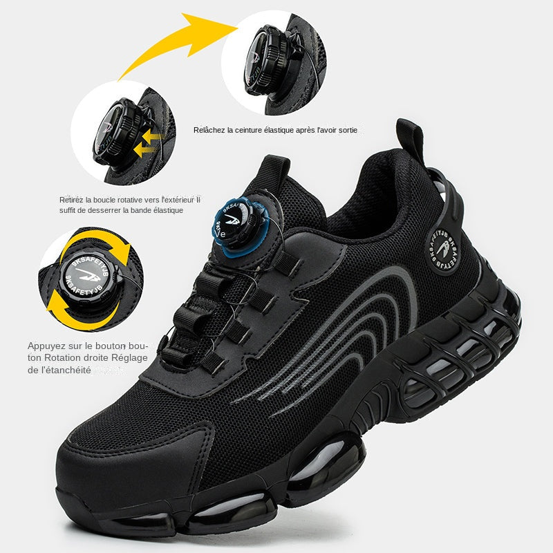 Chello Rotary Knob Safety Shoes