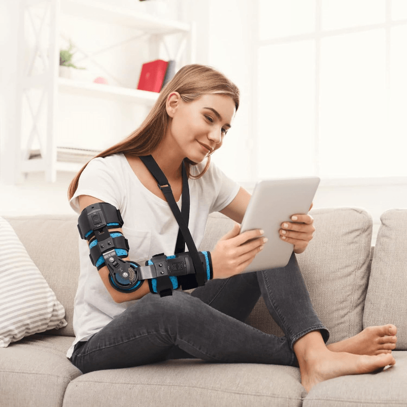Attelle coude articulée - Confort Orthopédique