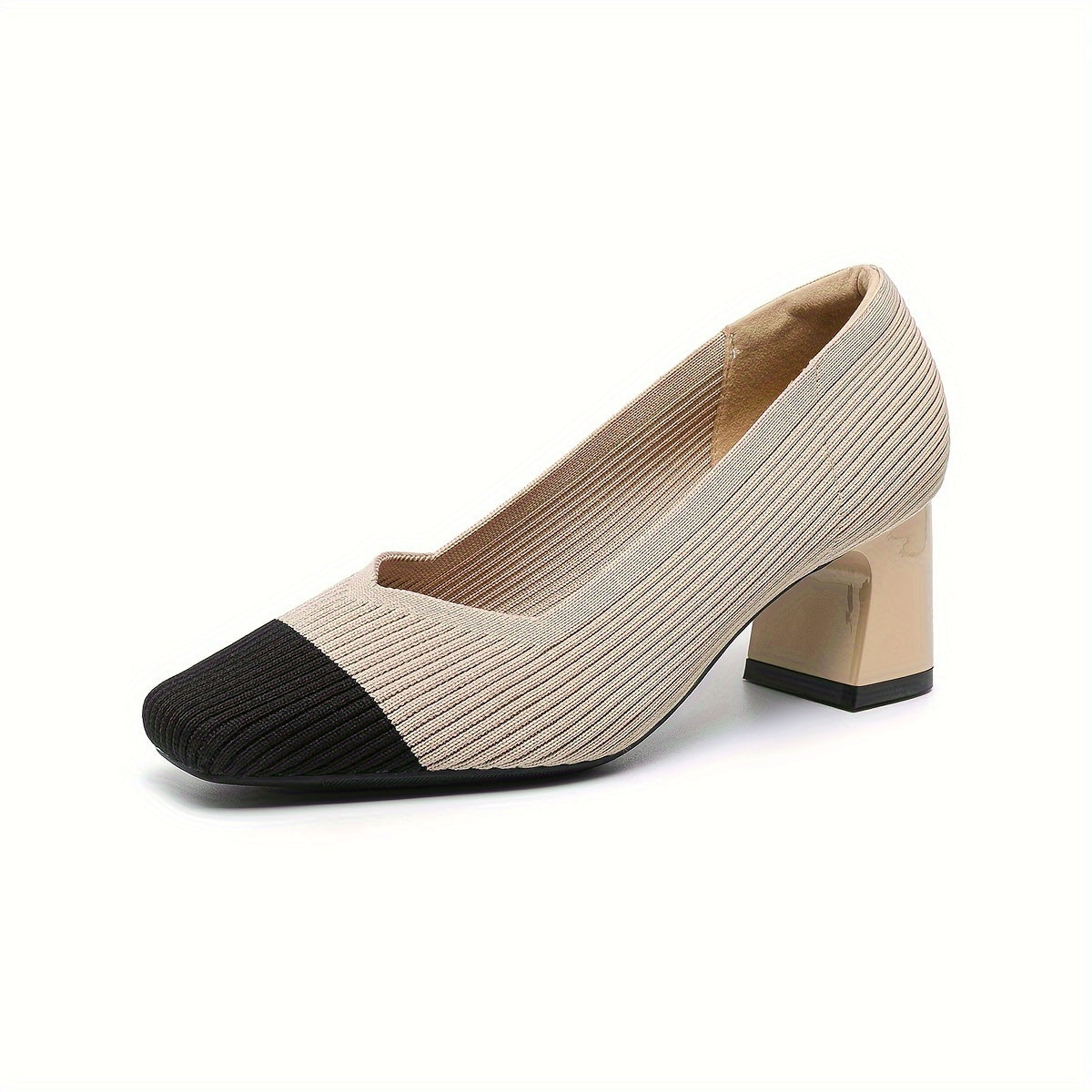 Marie™ – Escarpins confortables à talon stable pour un maintien sans douleur - Noir / 36