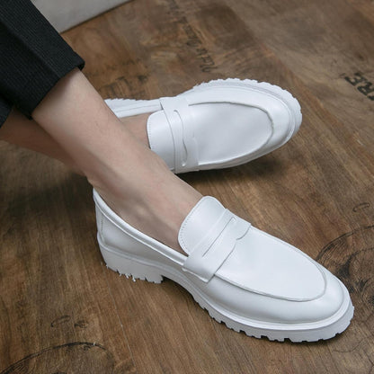 Klassische Provoked-Schuhe aus Leder für Herren – Beko