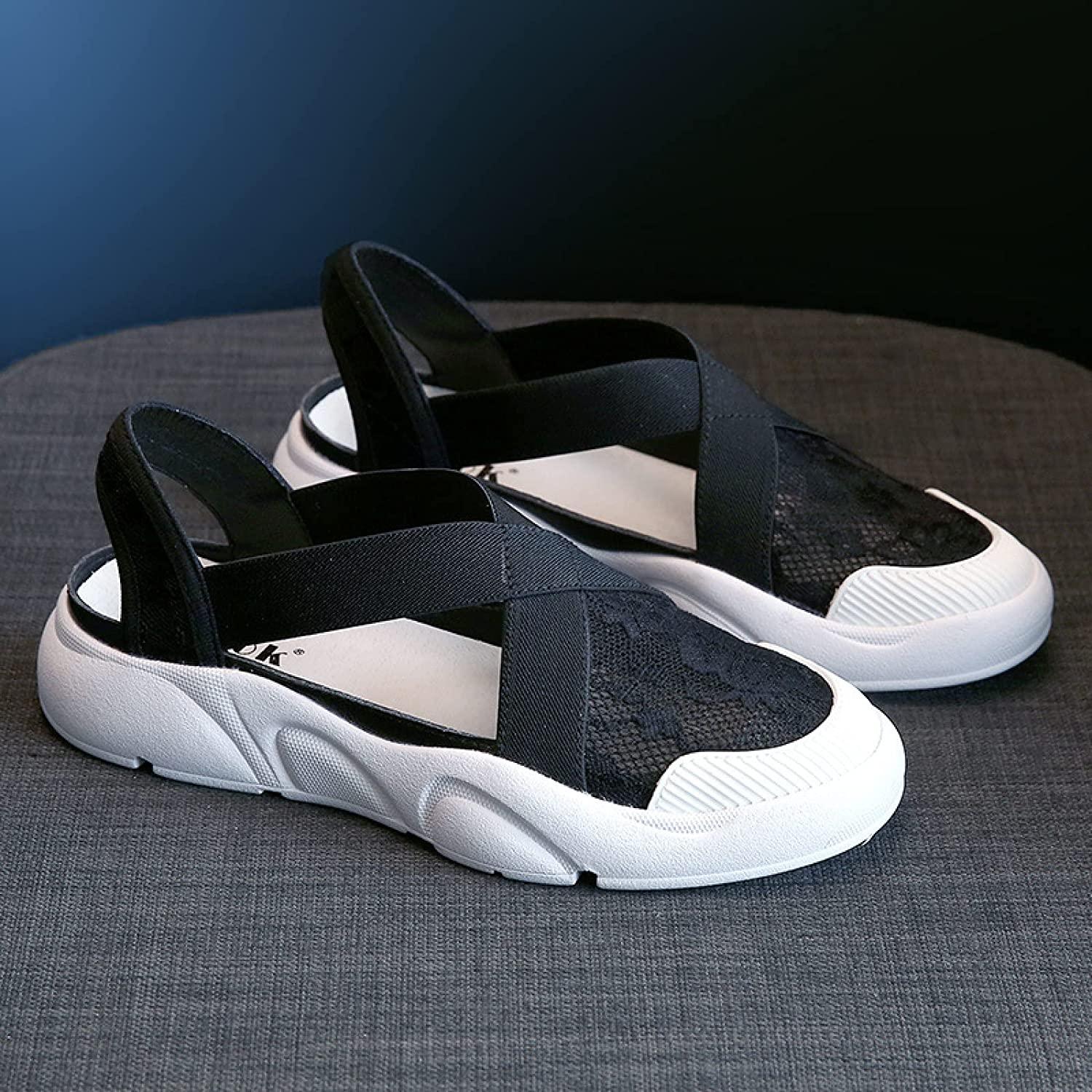 Sandales Creuses D'été Pour Femmes, Chaussures à Trous Papillon