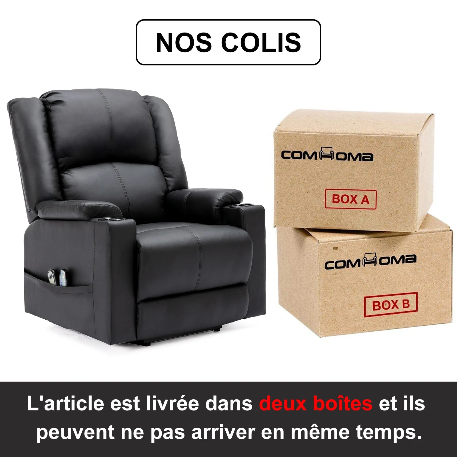Fauteuils orthopédiques : Relax Électrique Reclinable - Image 6