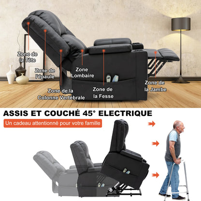 Fauteuils orthopédiques : Relax Électrique Reclinable - Image 4