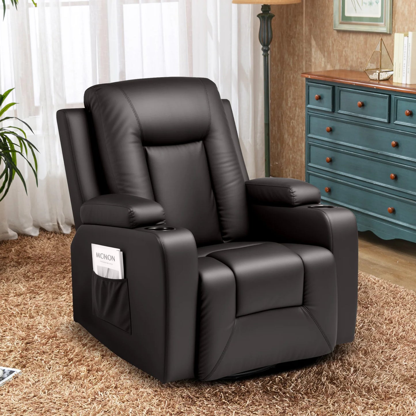 Fauteuils orthopédiques : relax inclinable avec repose-go - Beige / Un Siège