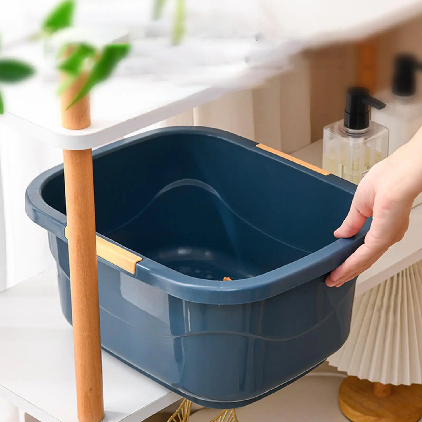 Bain de pied - Bassin portable pour un bain relaxant des pieds
