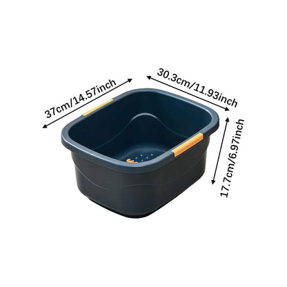 Bain de pied - Bassin portable pour un bain relaxant des pieds