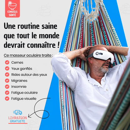 Appareil de massage yeux bluetooth