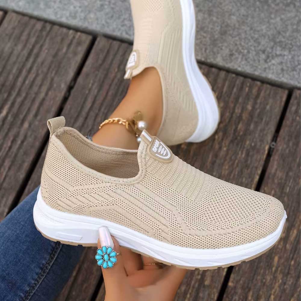 Basket à enfiler femme - 37 / Blanc