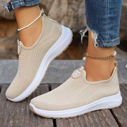 Basket à enfiler femme - 37 / Bleu marine